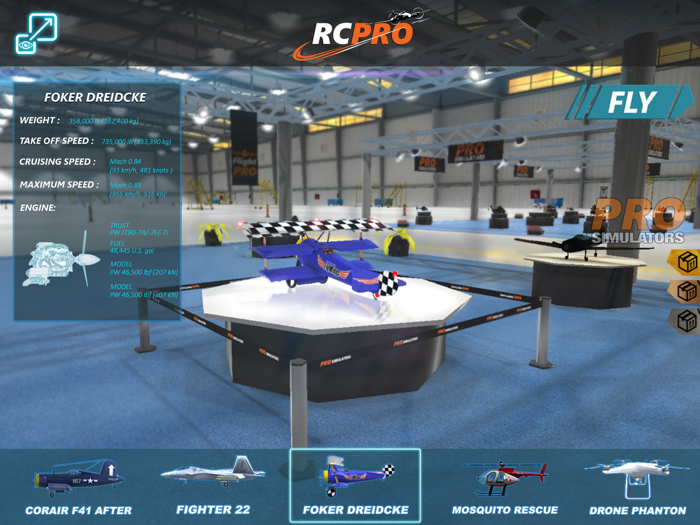 RC Pro Remote Controller Sim