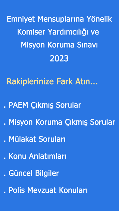 Paem ve Misyon Koruma Sınavı Screenshot