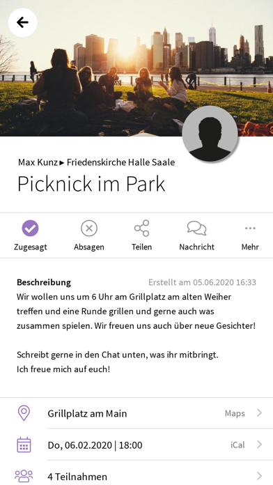 Friedenskirche Halle Saale Screenshot