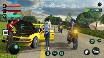 Long Road Motorcycle Bike Trip Screenshot