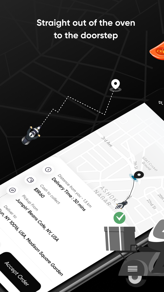 Eatance Food Delivery Driver