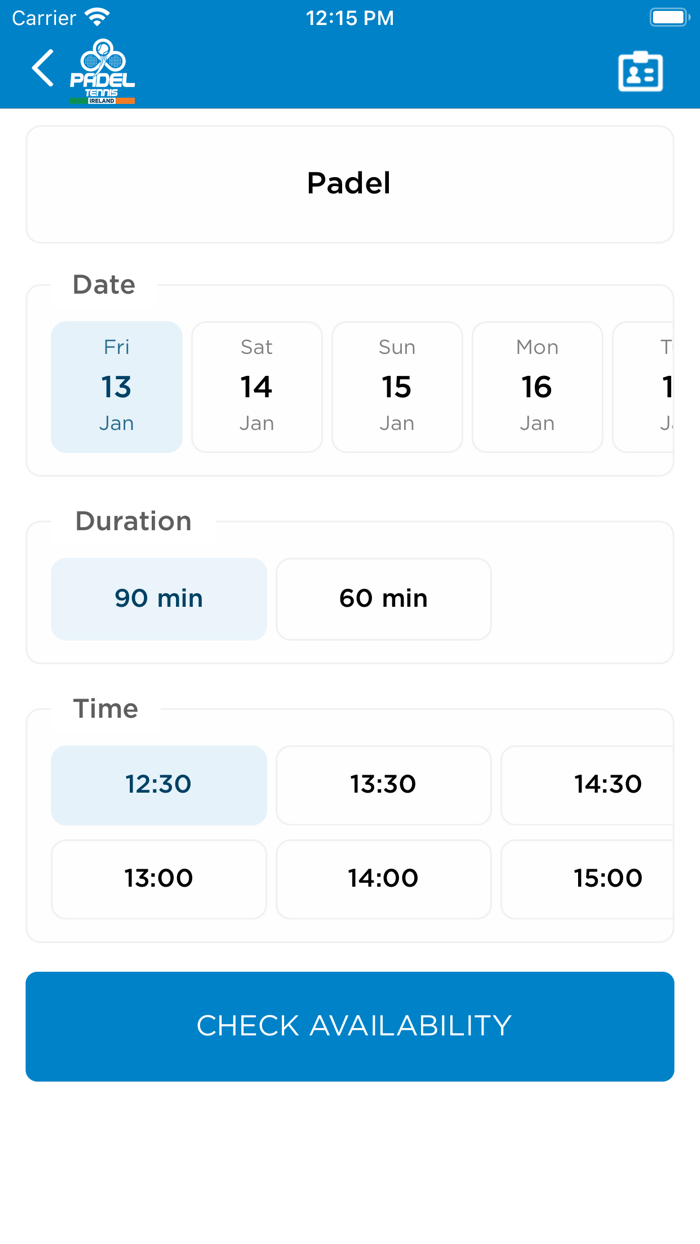 Padel Tennis Ireland