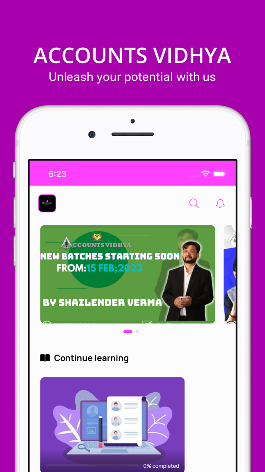 #2. ACCOUNTS VIDHYA (iOS) By: Shailender Verma