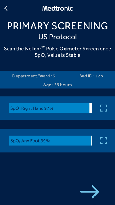 Screenshot #2 pour Nellcor CCHD Screening