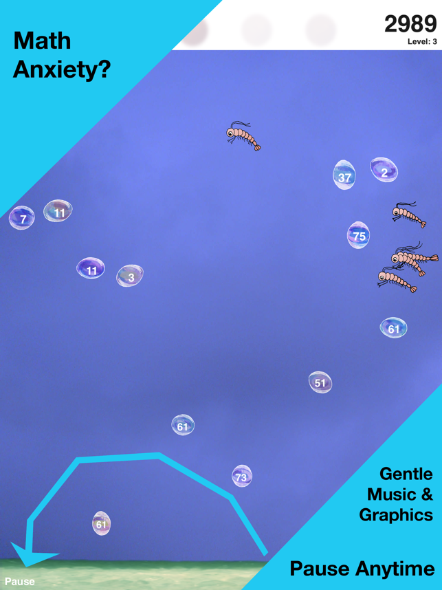 ‎Bubbly Primes - Factoring Game Screenshot