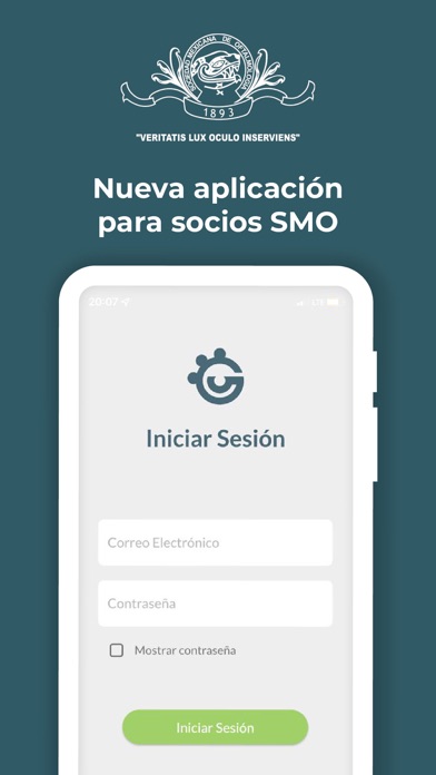 Sociedad Mexicana Oftalmología Screenshot
