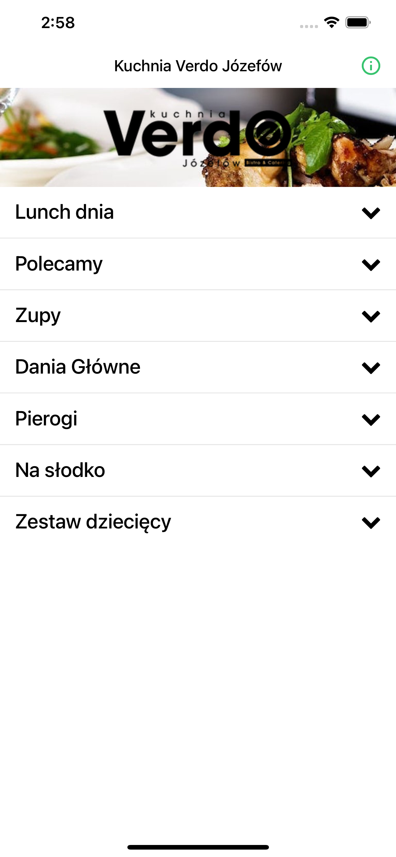 Kuchnia Verdo Jozefow