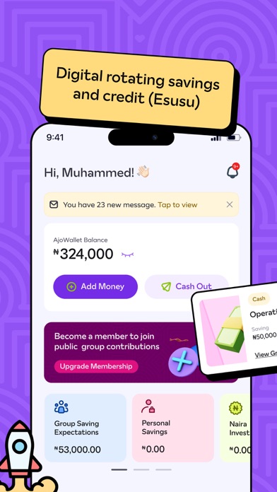 AjoMoney: Group Savings Screenshot