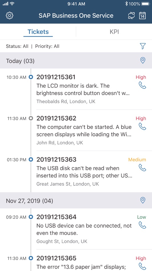 #1. SAP Business One Service (iOS) By: SAP SE