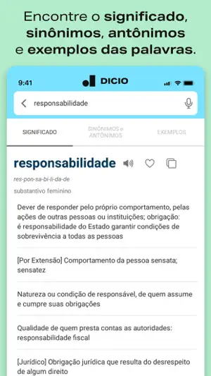 Dicio Portuguese Dictionary screenshot 2