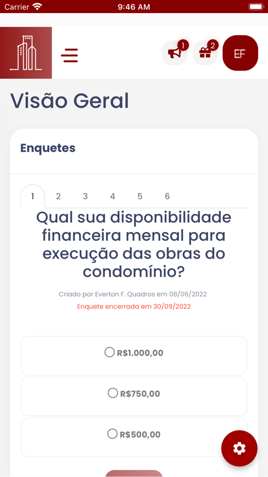 #3. CondPrime (iOS) 由: Everton Quadros
