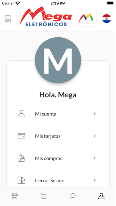 Mega Eletrônicos Screenshot