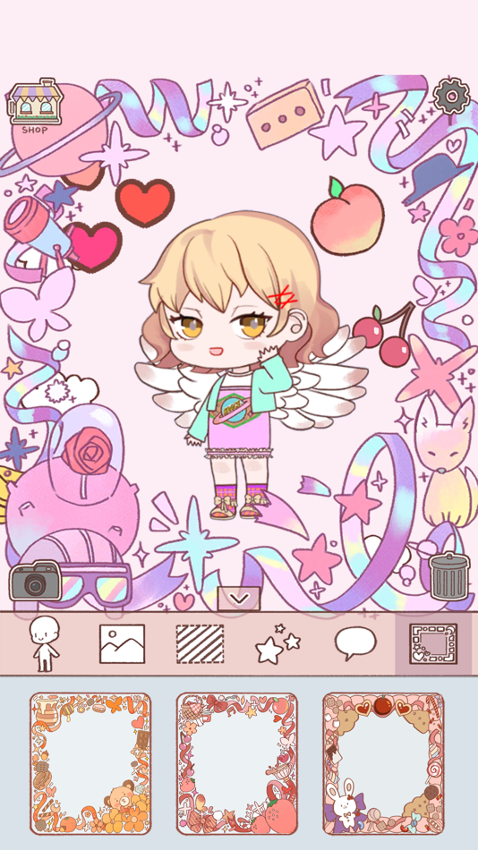 #4. Lucky Doll : My Own Characters (iOS) Podle: Zzoo