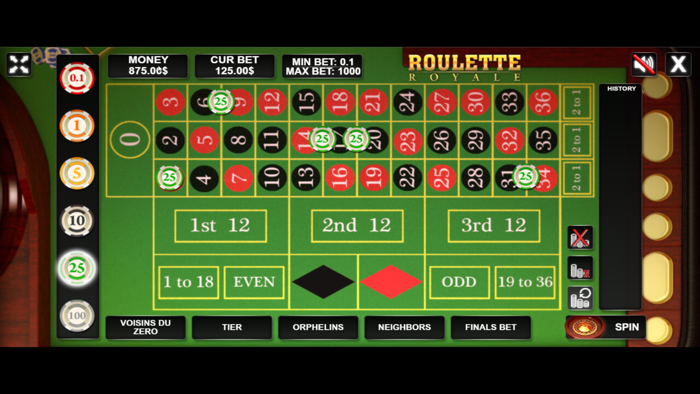 Fun Roulette Royale