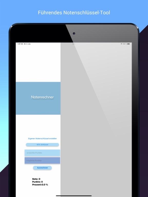 Screenshot #4 pour Der Notenrechner