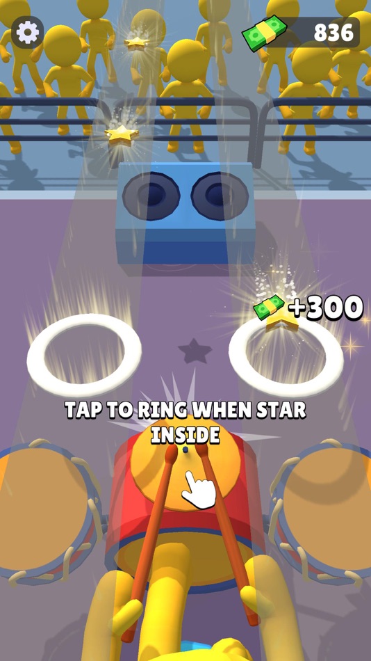 #2. Idle Drummers (iOS) 由: Dmytro Demchuk