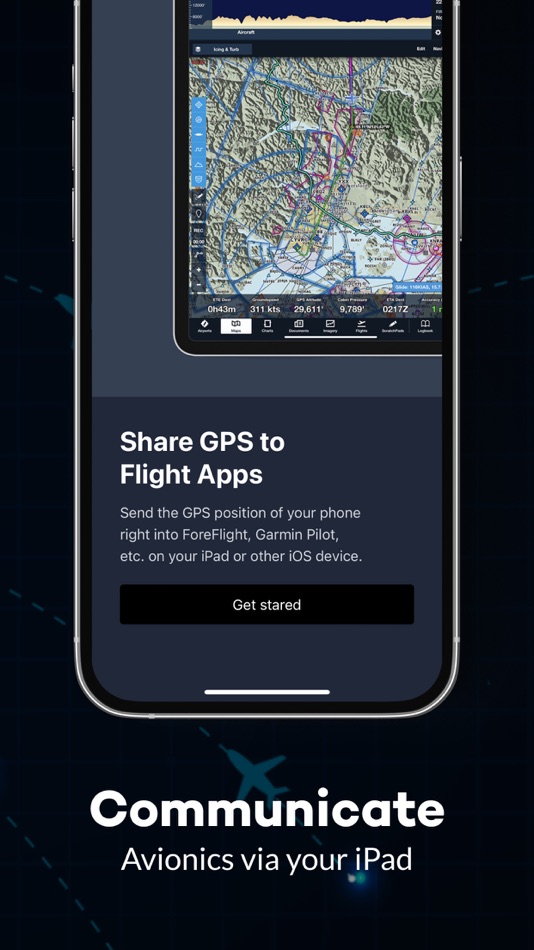 #5. Flight GPS (iOS) 由: Black Mountain Investment Group, LLC