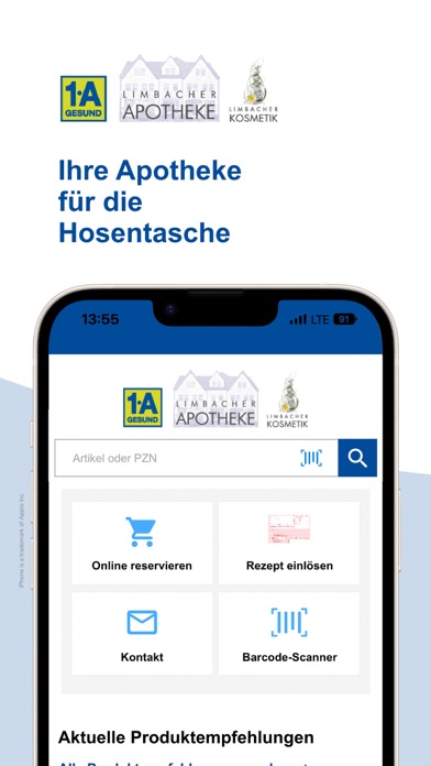 Limbacher Apotheke Schmelz Screenshot