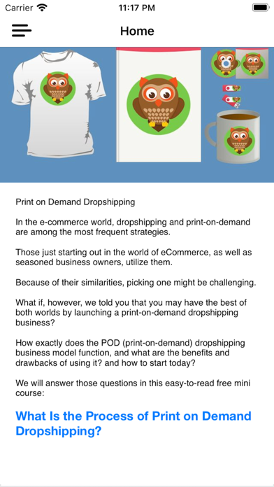 Print On Demand Dropship Guide Screenshot