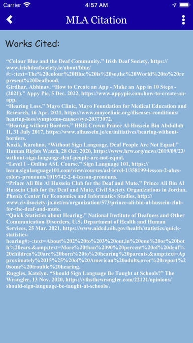 Sign to Talk. Screenshot
