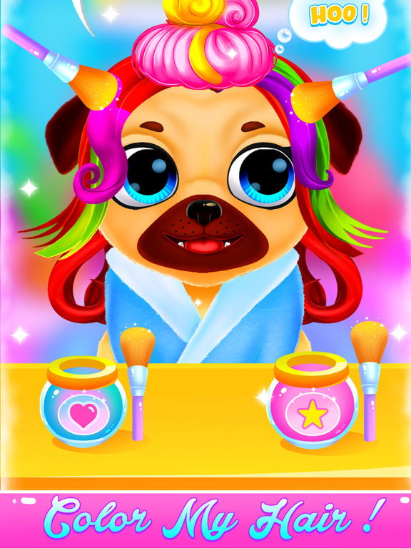 Puppy Pug at Animal Hair Salon screenshot 4