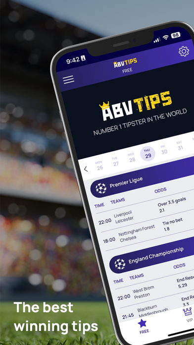 ABV TIPS Football Betting Tips Screenshot