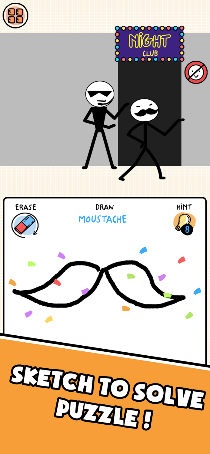 Draw puzzle sketch it