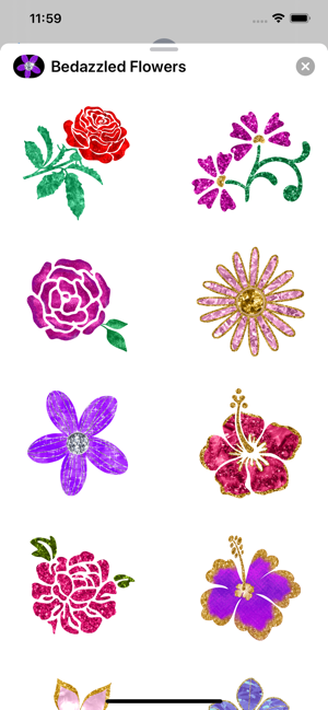 Bedazzled Flowers