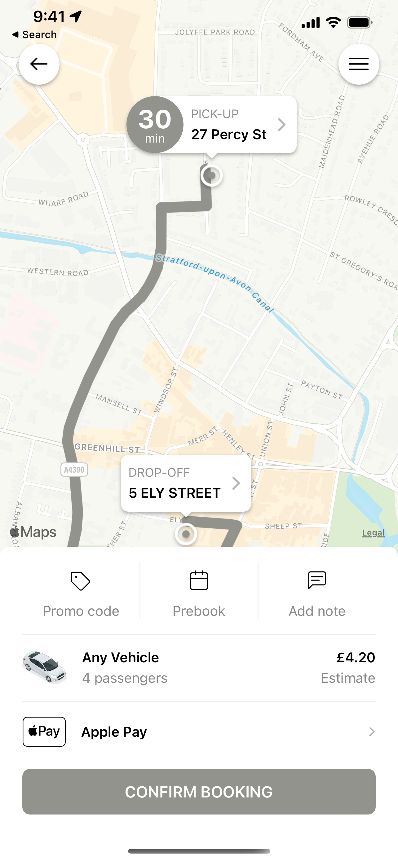 Othello Taxis screenshot 3