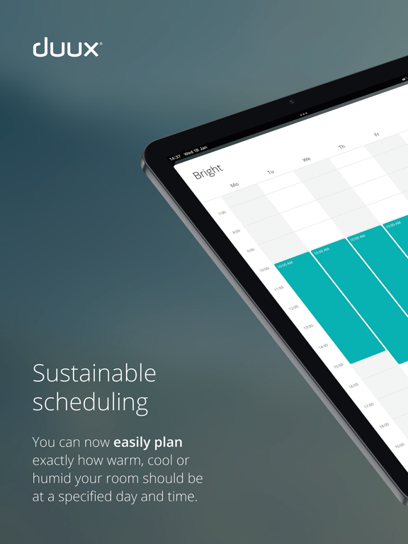 Duux iPad screenshot 1 - Lifestyle app