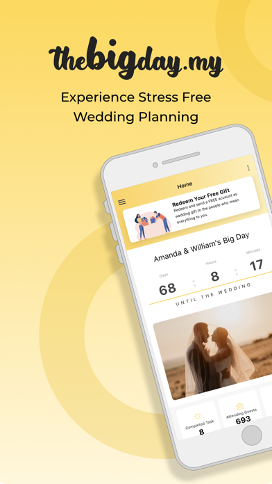 thebigdays Wedding Planning Screenshot