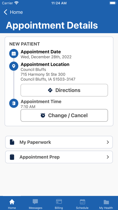 MEC Mobile App Screenshot