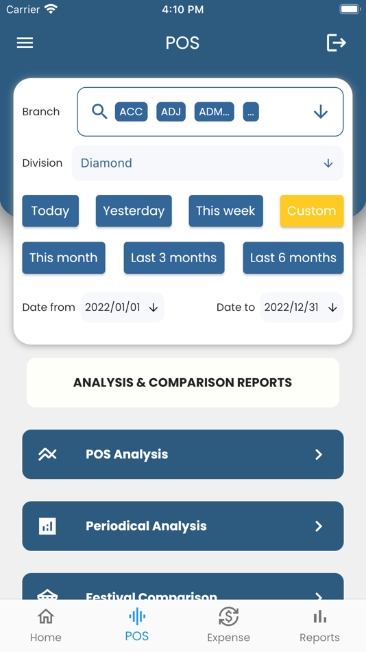 #3. Snapp View Reports (iOS) di: SUNTECH BUSINESS SOLUTIONS DMCC