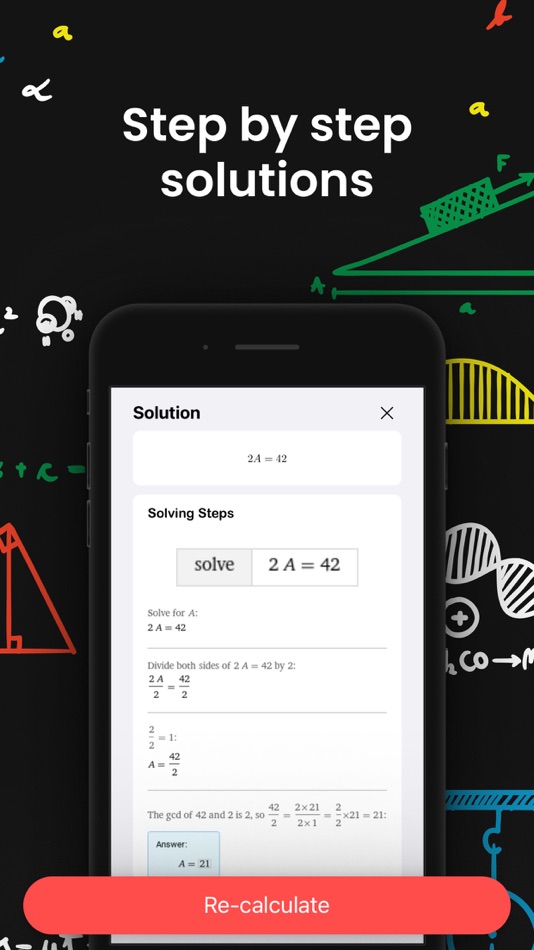#2. Photo Math Calculator (iOS) 由: Maria Raca