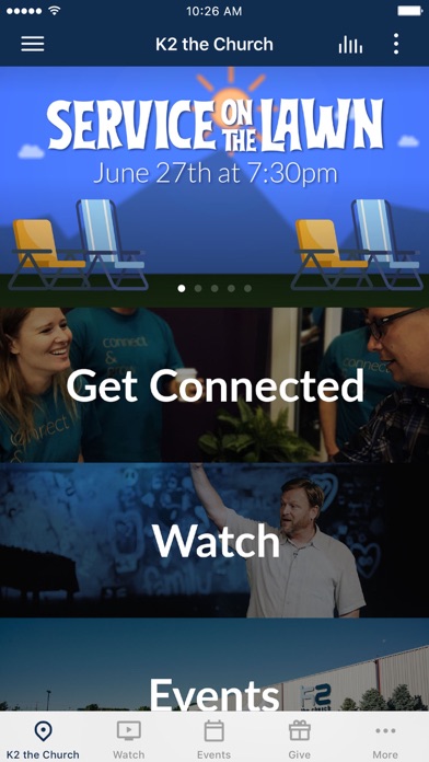 K2 the Church App Screenshot