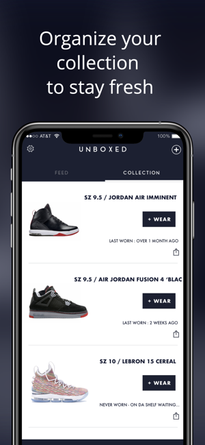 Unboxed: Sneaker Collector App(圖1)-速報App