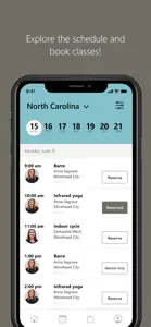 Downtown Barre Booking screenshot #3 for iPhone
