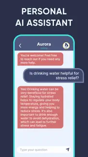 aurora: self care & mood diary iphone screenshot 4