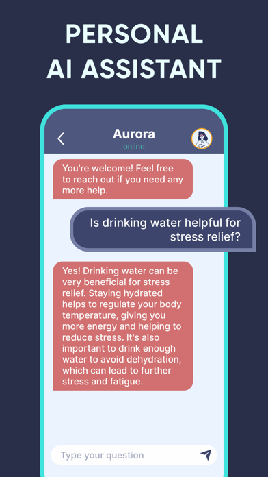 Aurora: self care & mood diary Screenshot