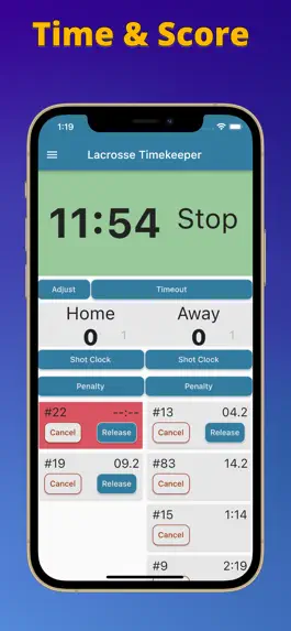 Game screenshot Lacrosse Timer (Lax) apk