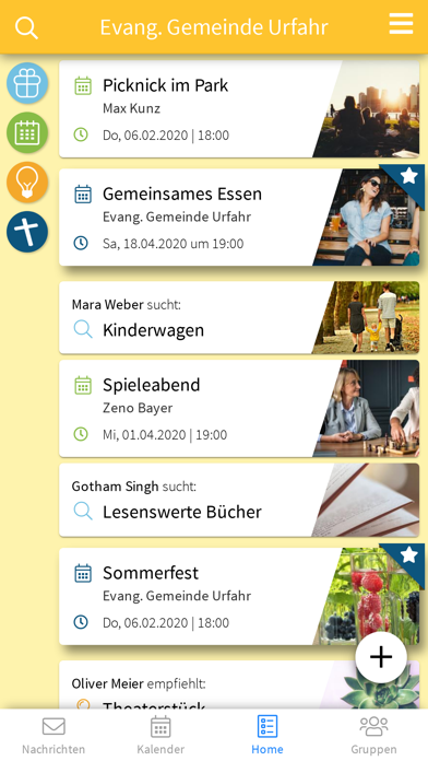 Evang. Gemeinde Urfahr Screenshot