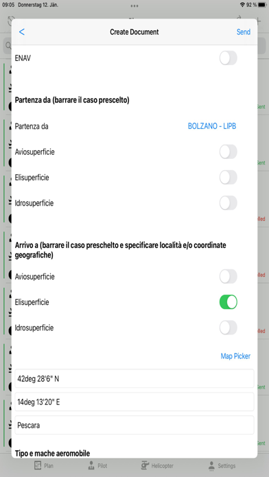 Apertura Avio-Elisuperficie Screenshot