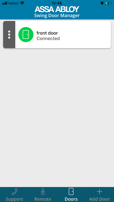 ASSA ABLOY Swing Door Mgr Screenshot