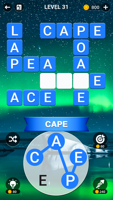 Holyscapes - Bible Word Game Screenshot