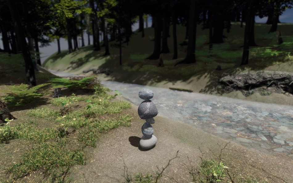 #5. Cairn: Stone Balancing (macOS) By: Ammonite Design Studios Ltd