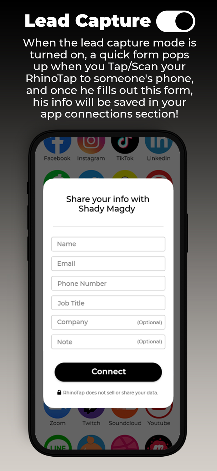 RhinoTap - Smart Business Card