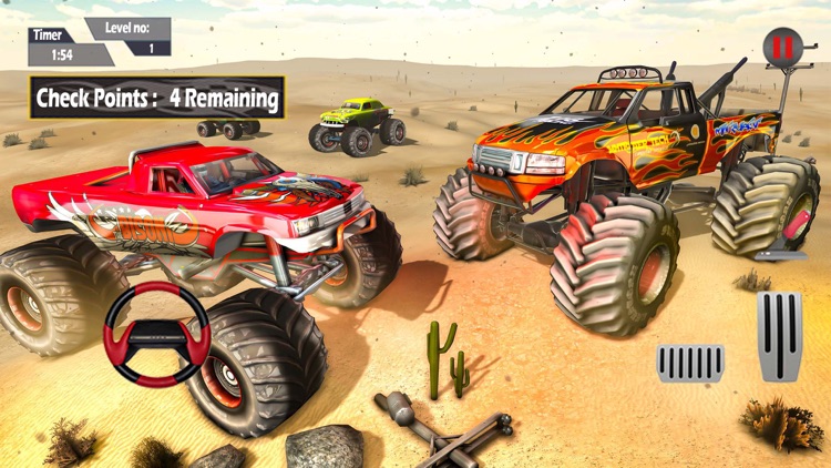 Monster Truck 4x4 Stunts Race screenshot-3