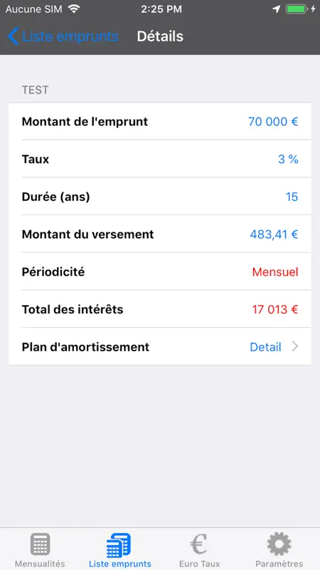 Emprunt Facile screenshot 3 of 6