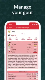 oxipur – gout & kidney stones iphone screenshot 4