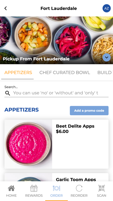 Mazza Kitchen Screenshot